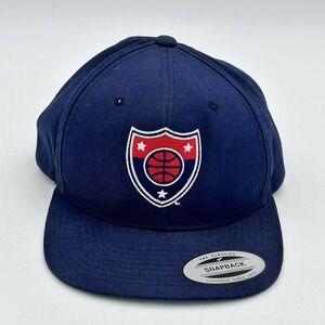 Ice Cube Big 3 Basketball League Logo Blue Snapback Hat One Size Yupoong